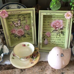 Crafted wooden shadow boxes